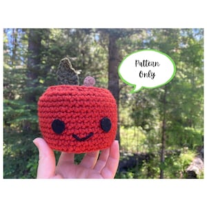 Crochet Apple Cup Organizer- Pattern