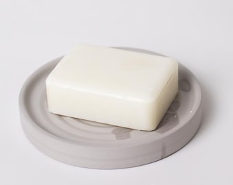 Diatomite Soap Holder Tray – Absorbent Stone, Minimalist Design