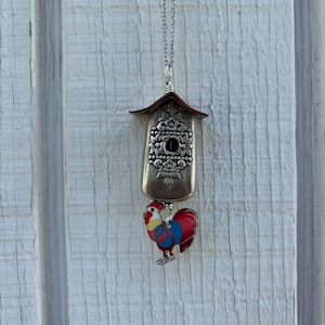 Chicken House Pendant-Vintage Silverware
