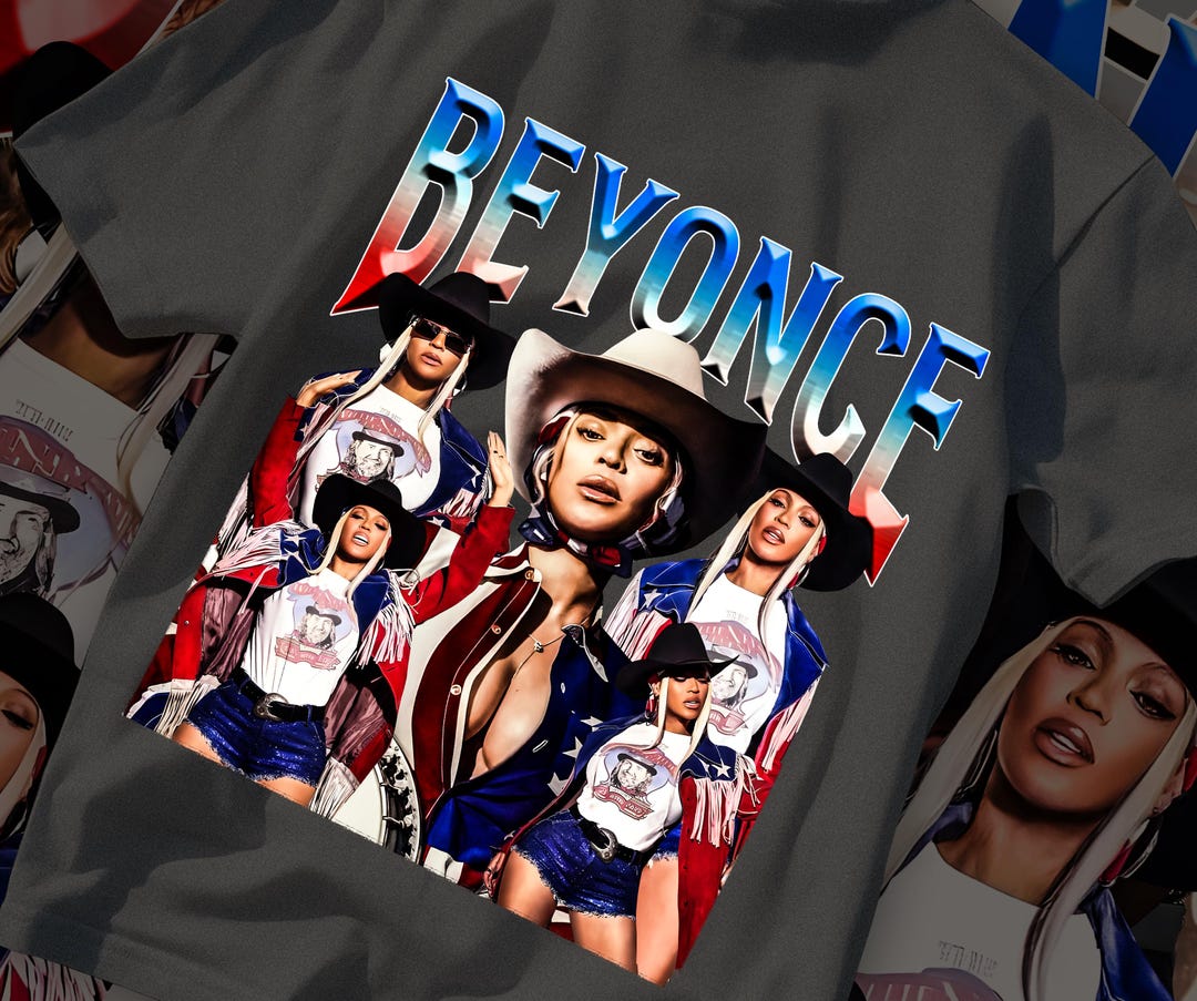 Beyoncé Cowboy Carter T-shirt Queen Bey Western Tee, Renaissance Tour ...