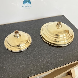 Pomme de douche en laiton, Pomme de douche pluie traditionnelle faite main, Pomme de douche extérieure en laiton, Douche extérieure rustique pour jardin et terrasse
