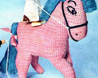 Horse Stuffed Toy Crochet Pattern PDF Instant Download