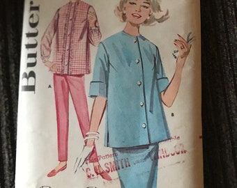 Vintage Butterick Sewing Pattern # 2367 For WomensMaternity Clothes Size 14 From 1960,s