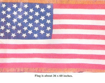 American Flag Afghan Throw Crochet Pattern Pdf Instant Download