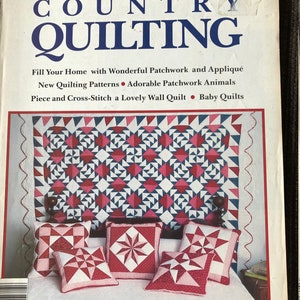 Vintage McCalls Country QUILTING Pattern Magazine 1987