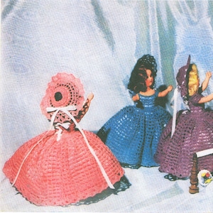 Ropa de muñeca de moda Libro de patrones de ganchillo Caperucita Roja Jack & Jill Más PDF Descarga instantánea