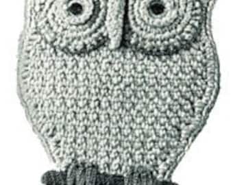 Owl Potholder Crochet Pattern PDF Instant Download