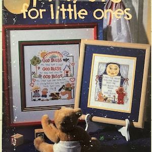 Prayers For Little Ones Cross Stitch Pattern Book: 11 Vivid Charts (1997)