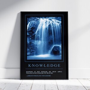 Framed Motivational Poster - Inspiring Hustle Wall Art for Entrepreneurs - Perfect Office Decor & Gift for Future Leaders