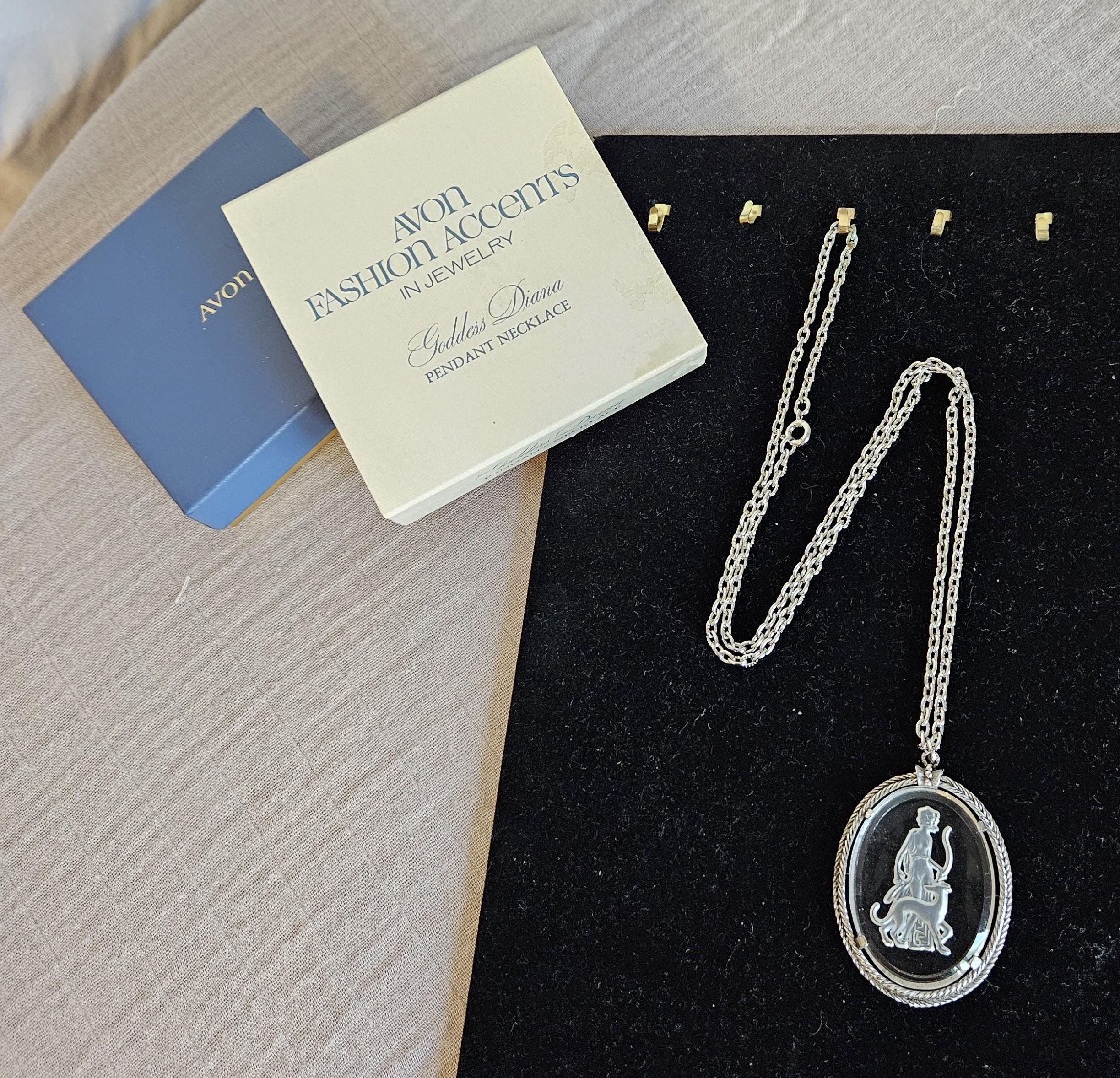 Avon Diana Pendant - Etsy Avon Diana Pendant - Etsy