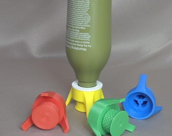 Kit de vidage de bouteilles pour liquides épais : adaptateurs universels, imprimés en 3D