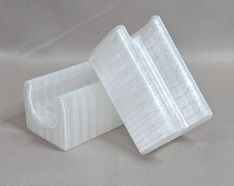 Parachoques para barandilla de escalera: antirayaduras, fácil instalación, TPU impreso en 3D (par)