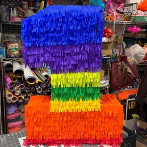 Rainbow Number Piñata