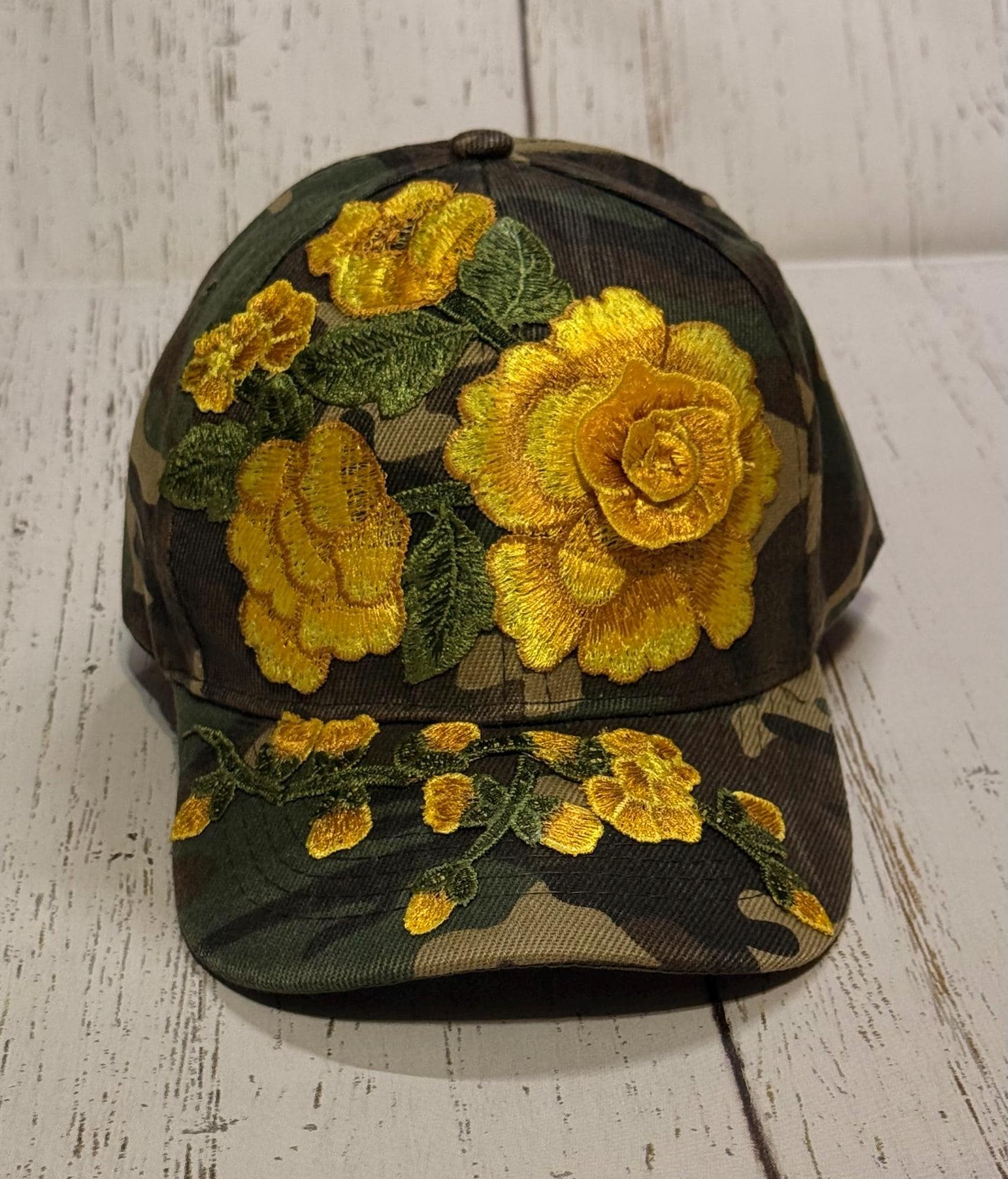 Flower 3D Lace Camouflage Hat, Women's Camo Cap - Etsy