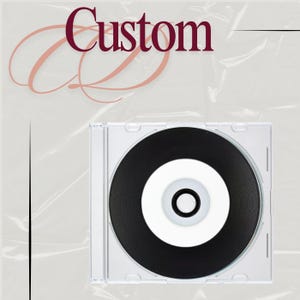 Personalized Music Mix CD: Custom Playlist Album Gift