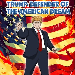 Trump Coloring Book: Defender of the American Dream