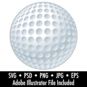 May include: A white golf ball with dimples.