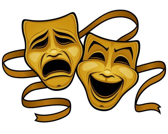 Drama Masks Png Theater Masks Free Education Icons