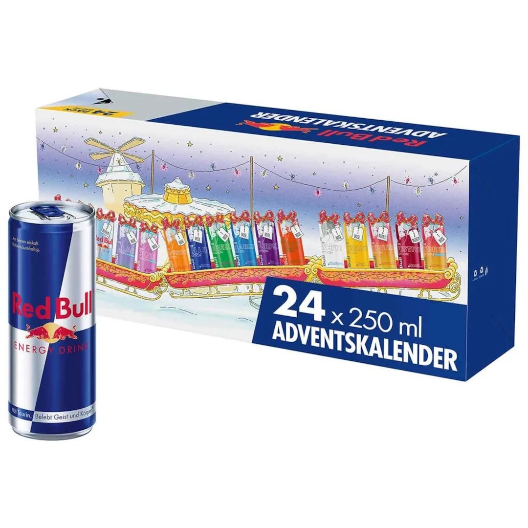 Red Bull エナジードリンク Adventskalender 2025 - 24 ドーセン