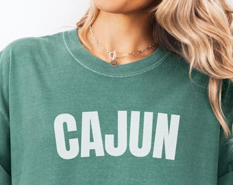 Cajun Shirt: Louisiana Shirt, Mardi Gras Sweatshirt, Mardi Gras Shirt, Foodie Shirt, Gift for Foodie, Cajun Food Shirt