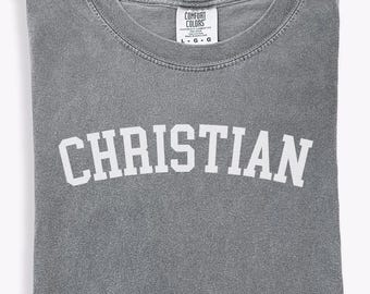 Faith Based Christian Tee: Religious Apparel Gift, Cute Christian Merch, Minimalist Christian Tee, Faith Gift for Teen, Christian Apparel