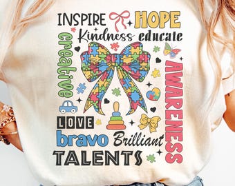 Comfort Colors® Autism Awareness T-Shirt: Neurodiversity Tee, Teacher Shirt, Autism Mom