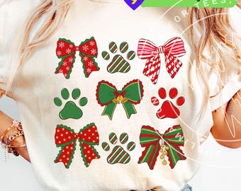 Christmas Dog Mom PNG: Christmas Dog Mama Sublimation Shirt Design (Digital Download)