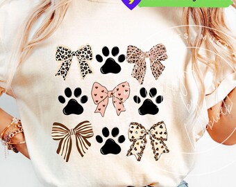 Hundmamma PNG: Sublimeringsskjorta med leopardtryck och hundmamma (digital nedladdning)