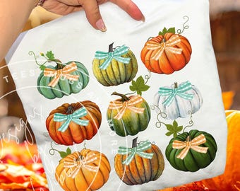 Calabaza PNG: Diseño de camiseta de sublimación para Acción de Gracias (descarga digital)