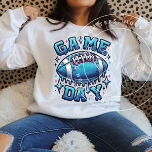 Football Game Day Drip PNG Sublimation Design, Football Drip Sports PNG, Football PNG Digital Design