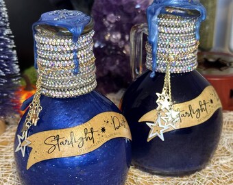 Starlight Dust Potion | Celestial Valentine's Gift, Magical Fantasy Apothecary Decor