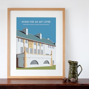 Glasgow City Scotland House for an Art Lover Art Print Charles Rennie Mackintosh