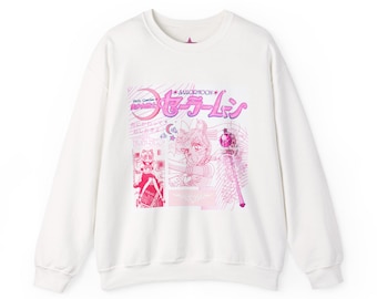 Felpa girocollo Sailor Moon / Design Anime Sailor Moon