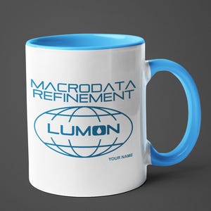Personalized Severance Mug Collectible TV Show Cup Ceramic Mug 11 Oz Severed SVRD Lumon Mug Employee Gift Lumon Industries