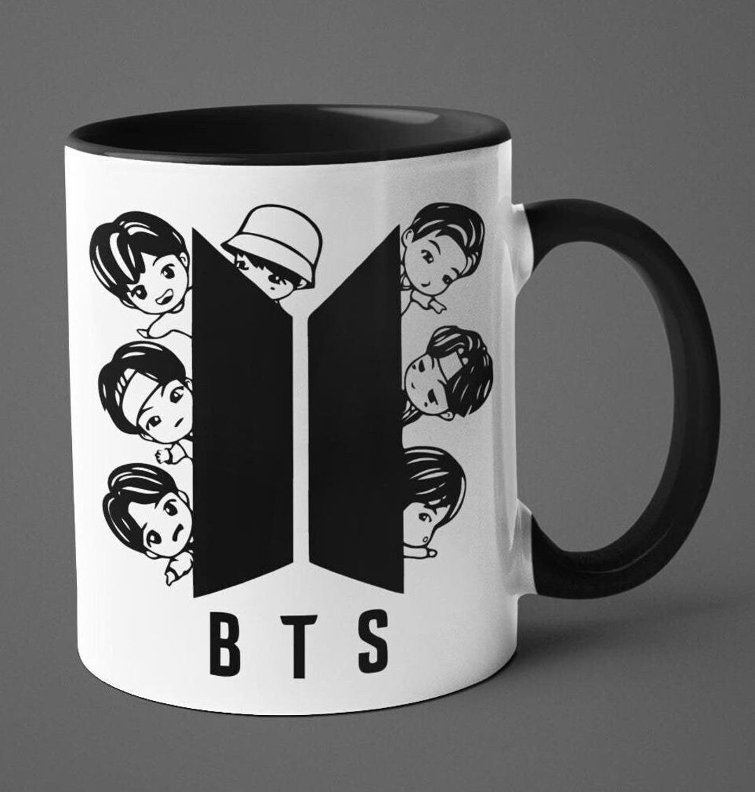 Kpop BTS Coffee Mug 11oz Ceramic Mug Christmas Gift Kpop Merch Bangtan Mug  Namjooning BTS Gifts BTS Fan Gift for Bts Fan - Etsy