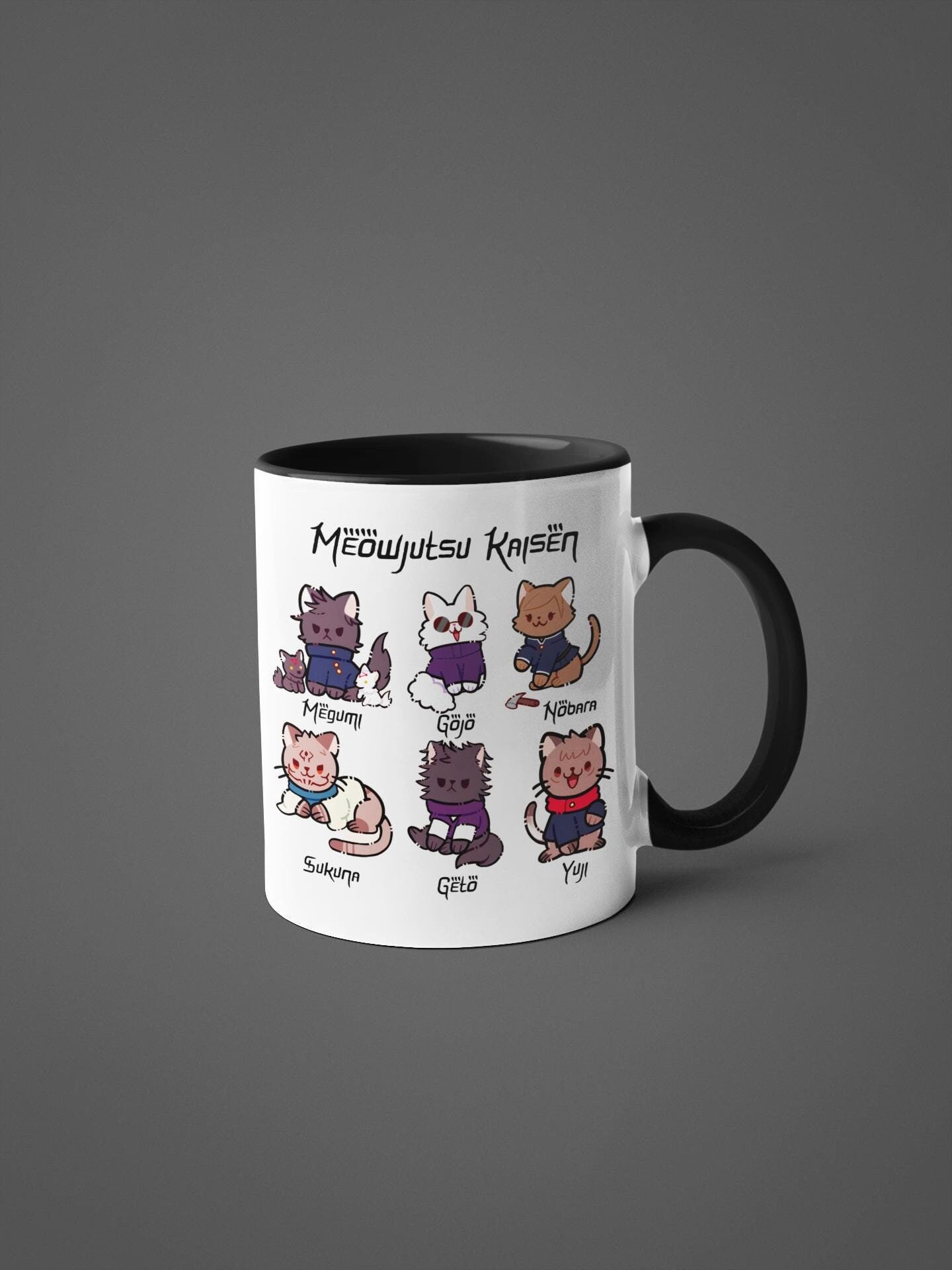 Jujutsu Kaisen Tasse – Yuji & Sukuna Design, 320 Ml – Lizenziert Von Crunchyroll