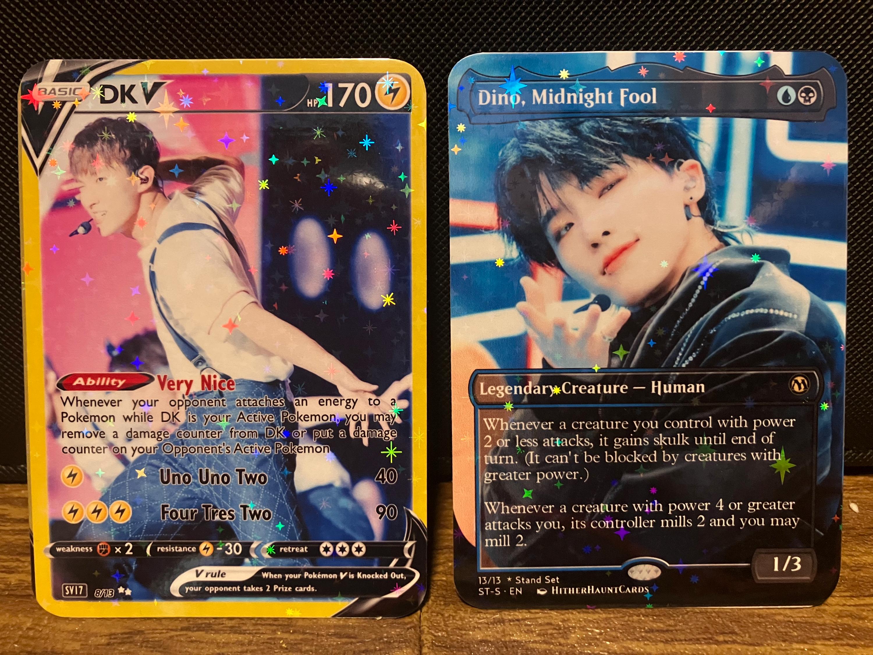 Seventeen KPOP Fan-Made Trading Cards