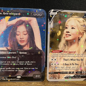 Tarjetas coleccionables creadas por fans de TWICE -