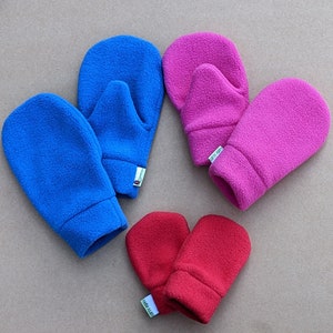 Fleece Mittens for infants, toddlers and kids
