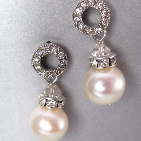 Classic Pearl Studs