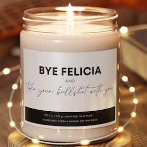 Funny Co-Worker Gift, Motivational Candle, Work Colleague Leaving Present, New Job Gift, Work Bestie Leaving Gift, Warrior, Divorce Gifts
