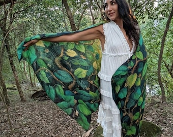 Grounded Presence Shawl – Rooted Strength, Embodied Calm & Inner Stability - Aya