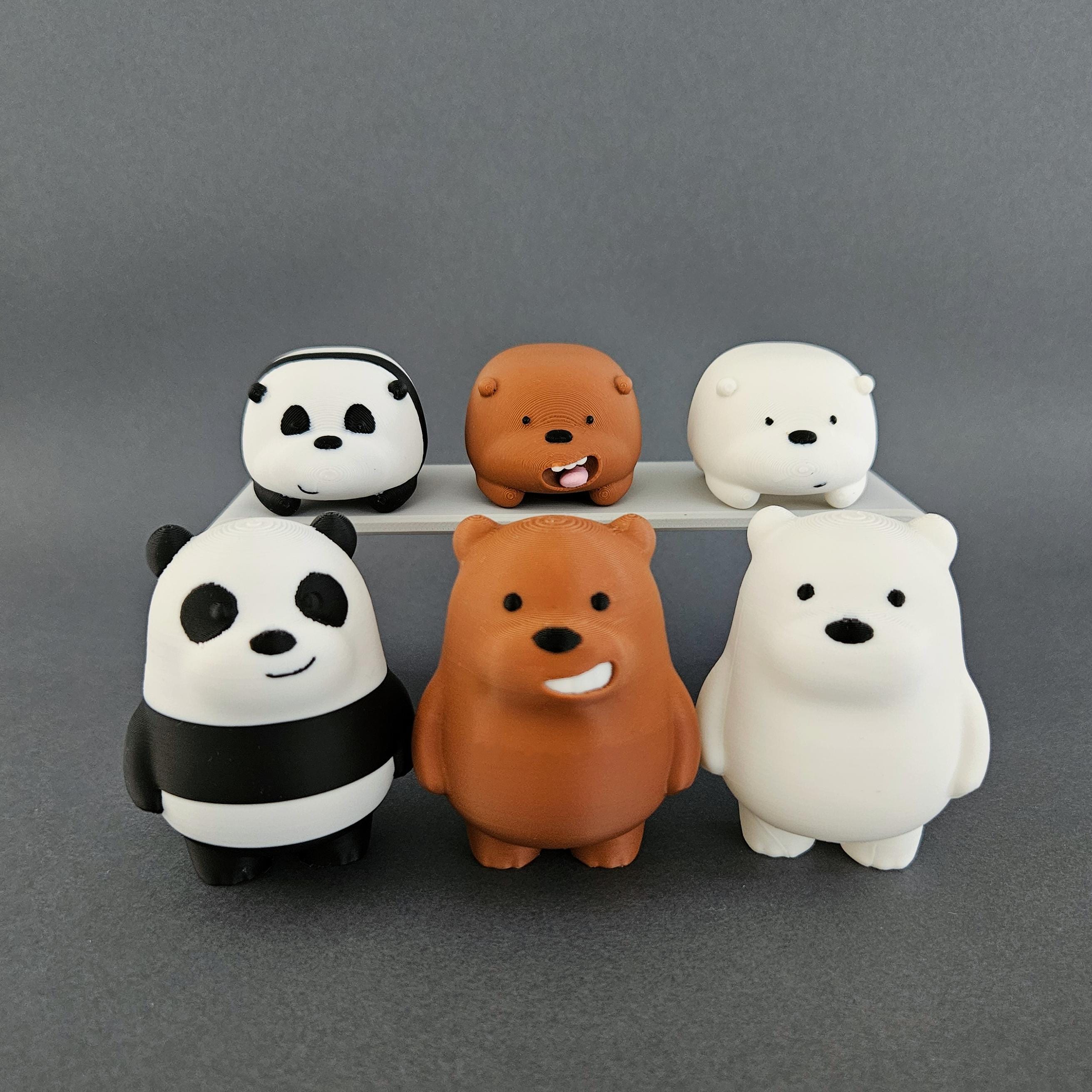 【専用】EGDE 『WE BARE BEARS』ビキニ XXL セット おまけ付 We Bare Bears Figures | Collectibles | Desk Decoration | Grizzly