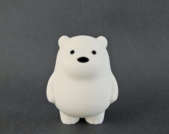 We Bare Bears Figures | Collectibles | Desk Decoration | Grizzly