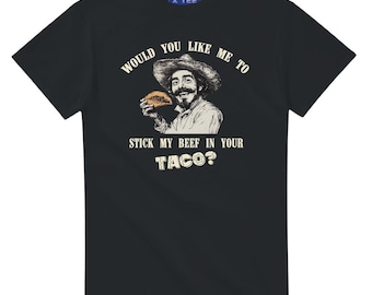 Taco Shirt, Lebensmittel Shirt, lustiges T-Shirt, Herren lustiges Taco T-Shirt, lustige Shirts, Taco USA, mexikanisches Essen Shirt