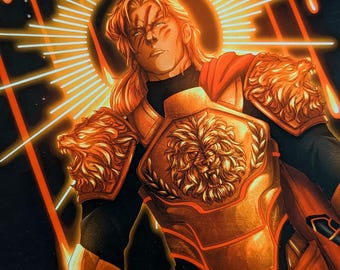 Golden Son - Estampado inspirado en Red Rising - Varios tamaños
