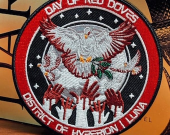 Parche inspirado en el Día de las Palomas Rojas: El Ascenso Rojo