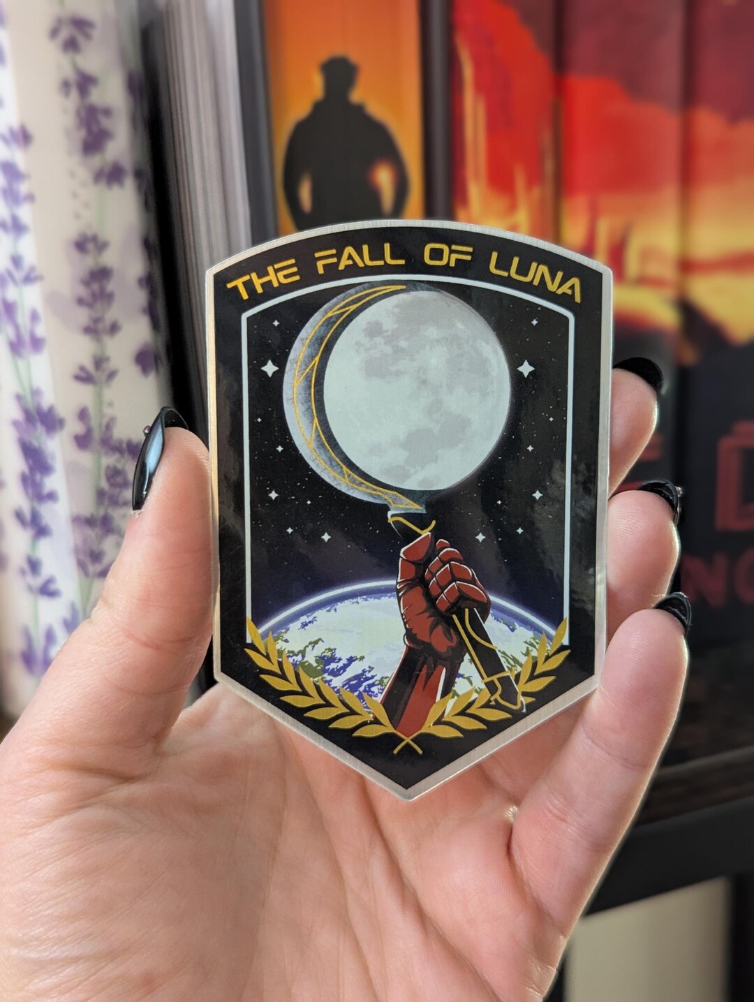The Fall of Luna - Red Rising Inspired Sticker - Etsy