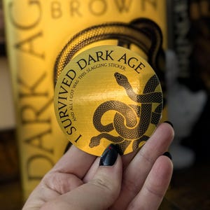 I Survived Dark Age - Red Rising Inspired Sticker