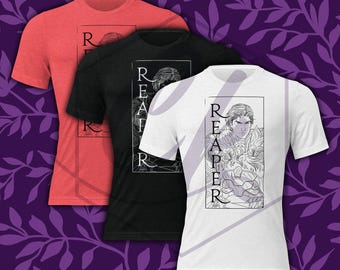 Reaper Illustration Shirt - Red Rising Inspired